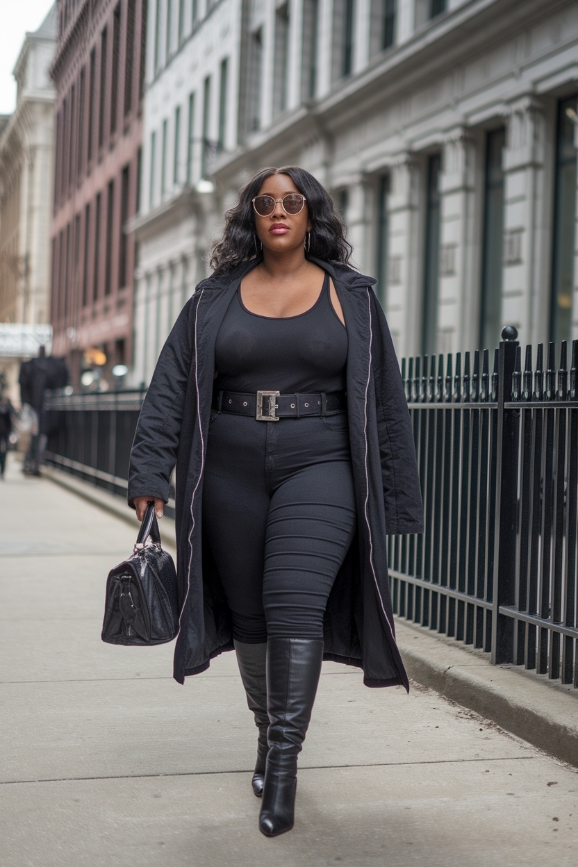 Outfits Plus Size Black Women Baddie: Bold and Beautiful outfit idea