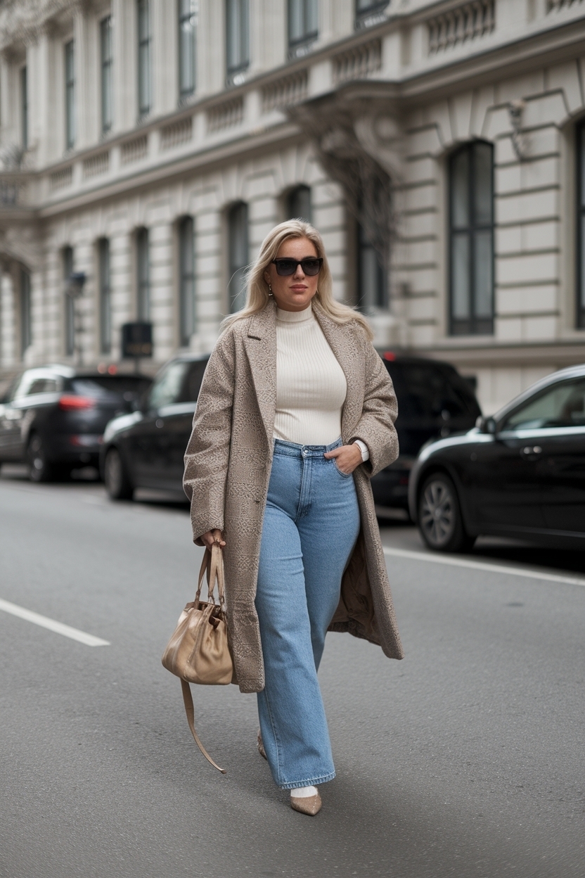 Over Size Jeans Outfit for Women: Embrace the Comfort outfit idea