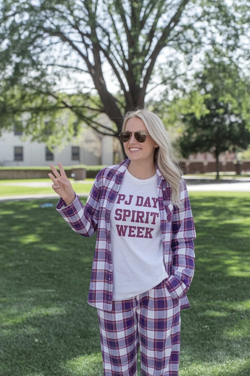 Pj Day Spirit Week Outfits: Comfy and Cute outfit idea