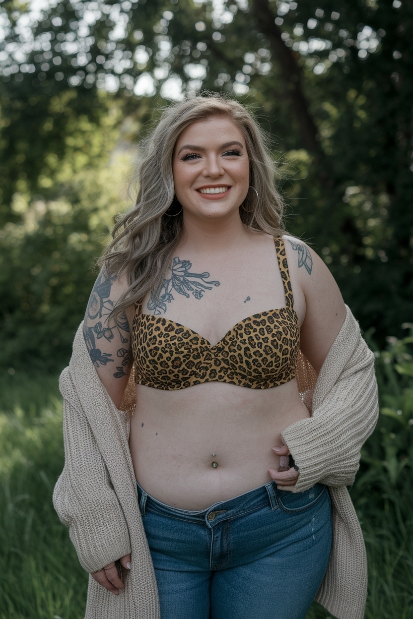 Plus Size Belly Button Piercing: Fashion for Every Body outfit idea