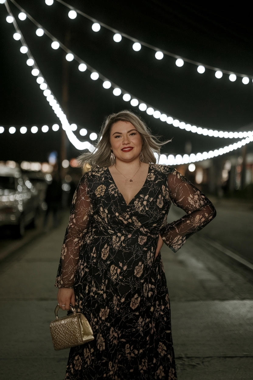 Flattering Plus Size Going Out Outfits Night outfit idea