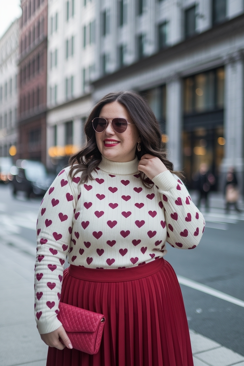Romantic Plus Size Valentine