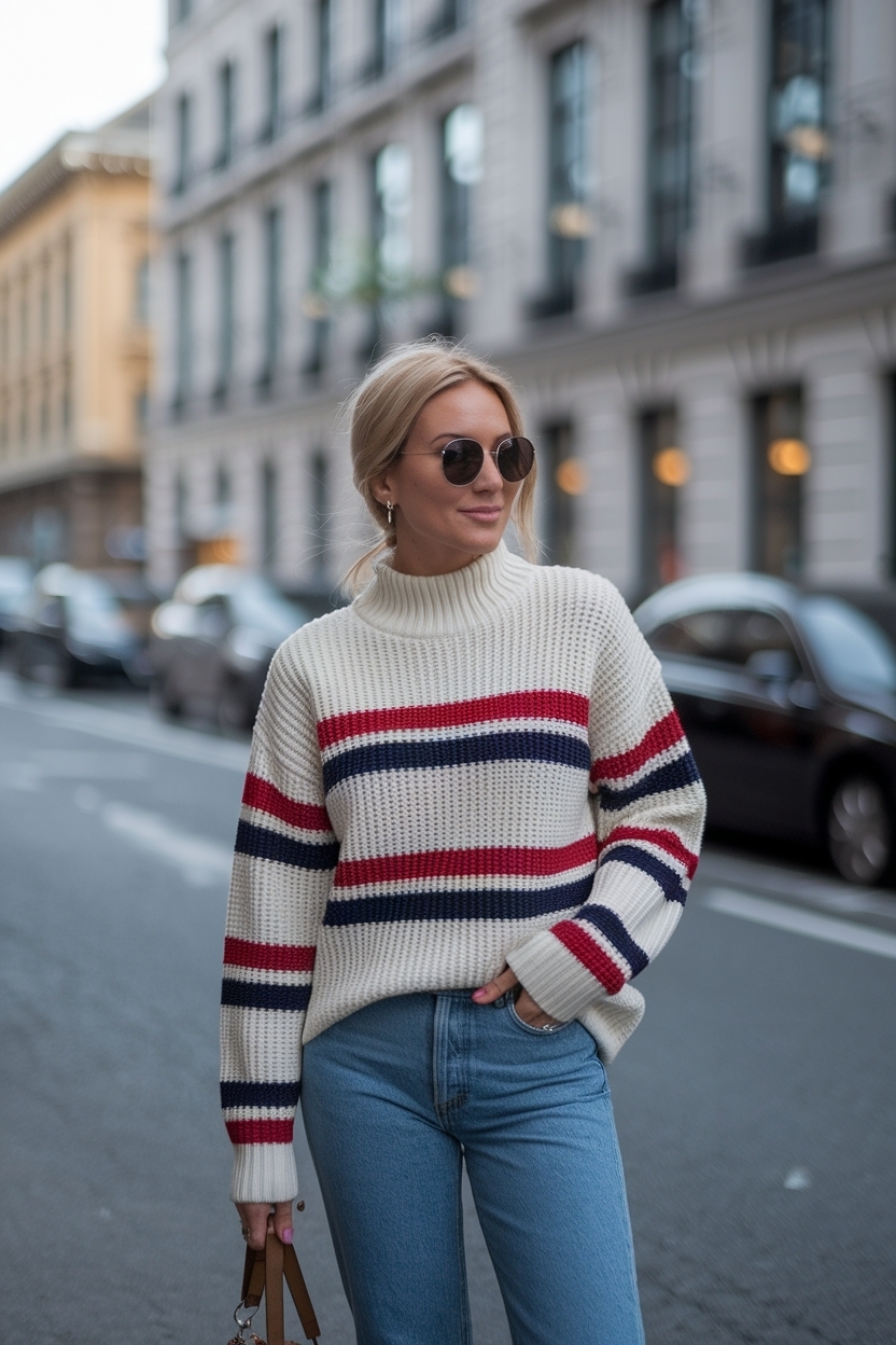 Pull Over and Jeans Outfit Women: Simple Yet Stylish outfit idea