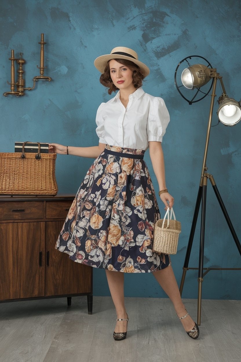 Retro Style Outfits Vintage Fashion for Timeless Appeal outfit idea
