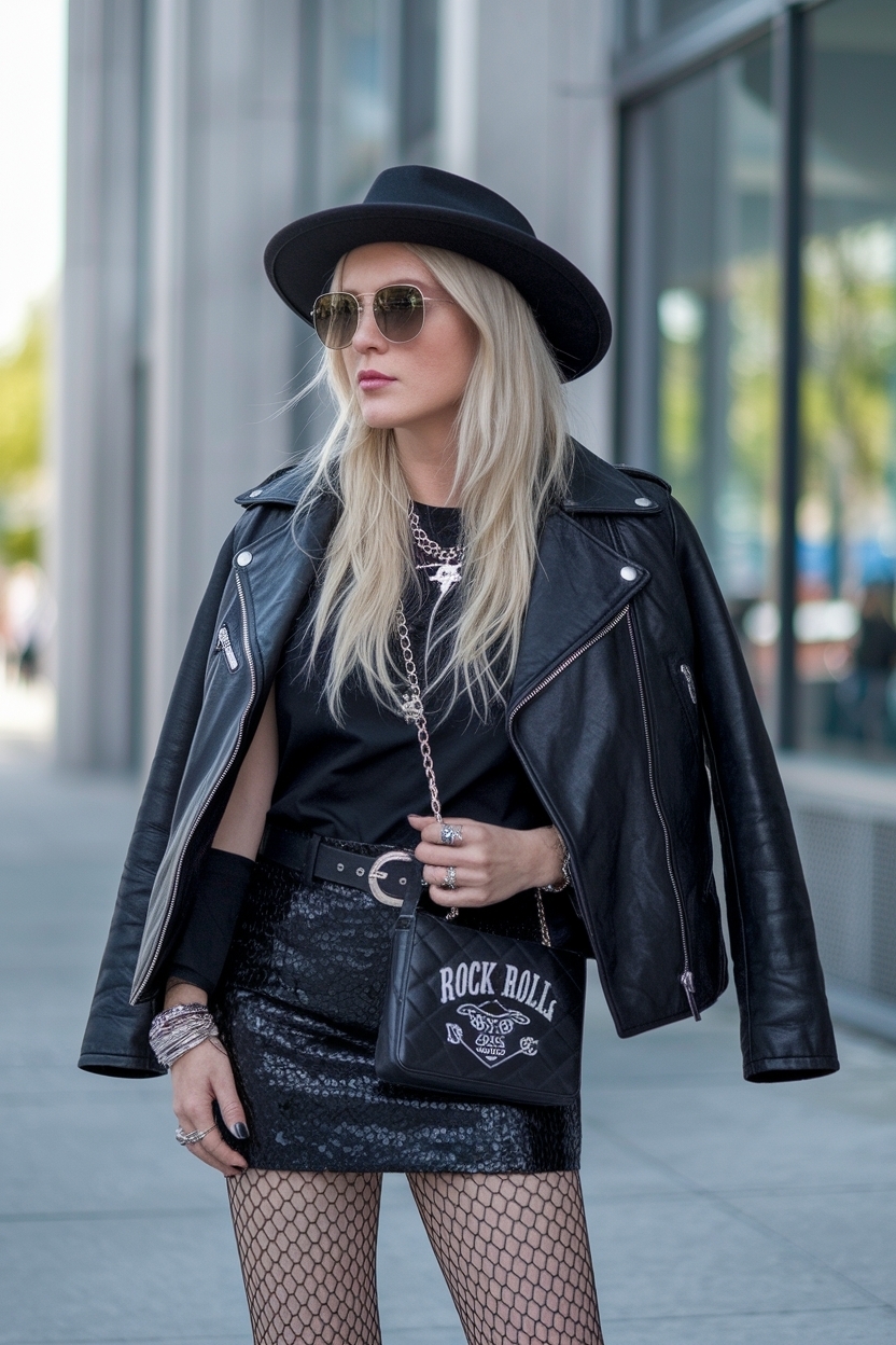 Rock and Roll Outfits Dress to Impress Like a Star outfit idea