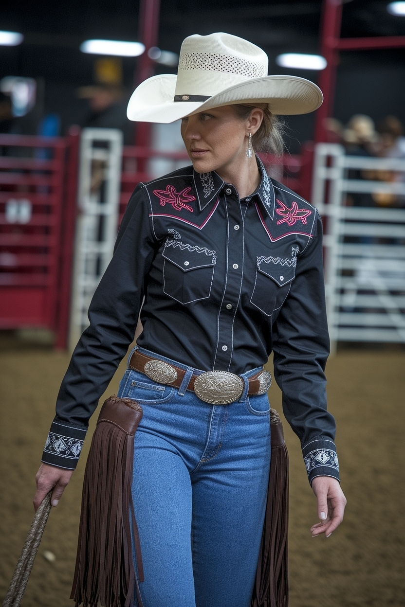 Rodeo Outfits for Women Baddie: Stand Out in the Crowd outfit idea