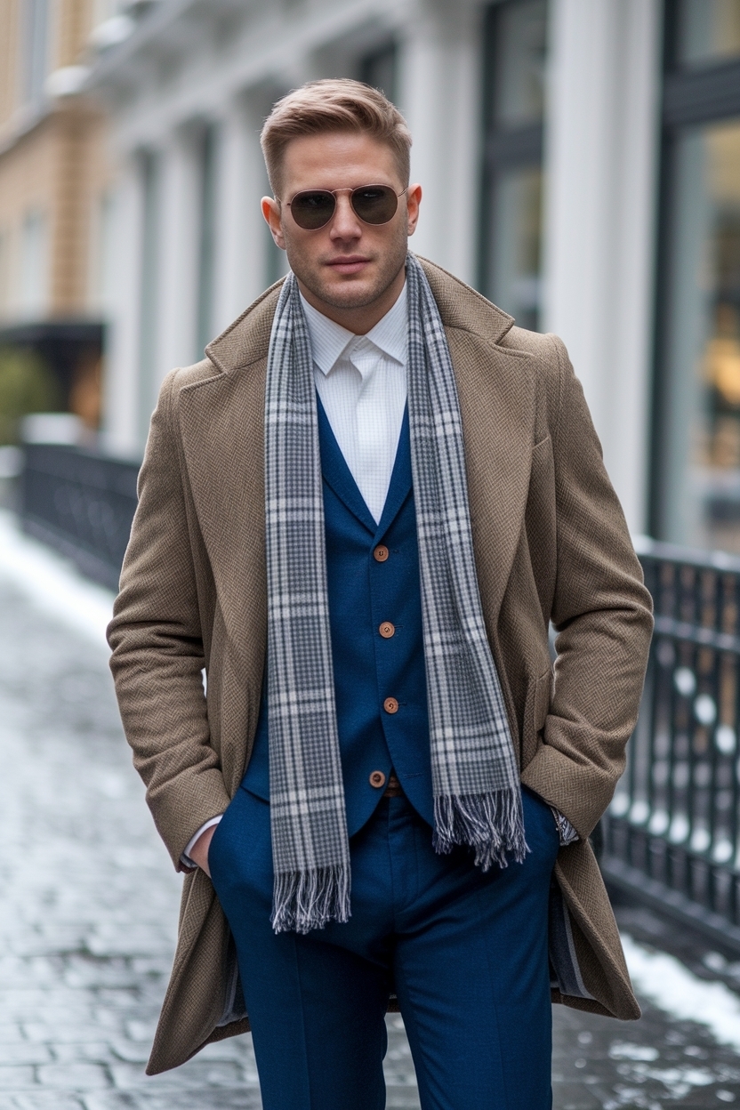 Semi Formal Men Outfit Winter: Stylish Looks for Events outfit idea