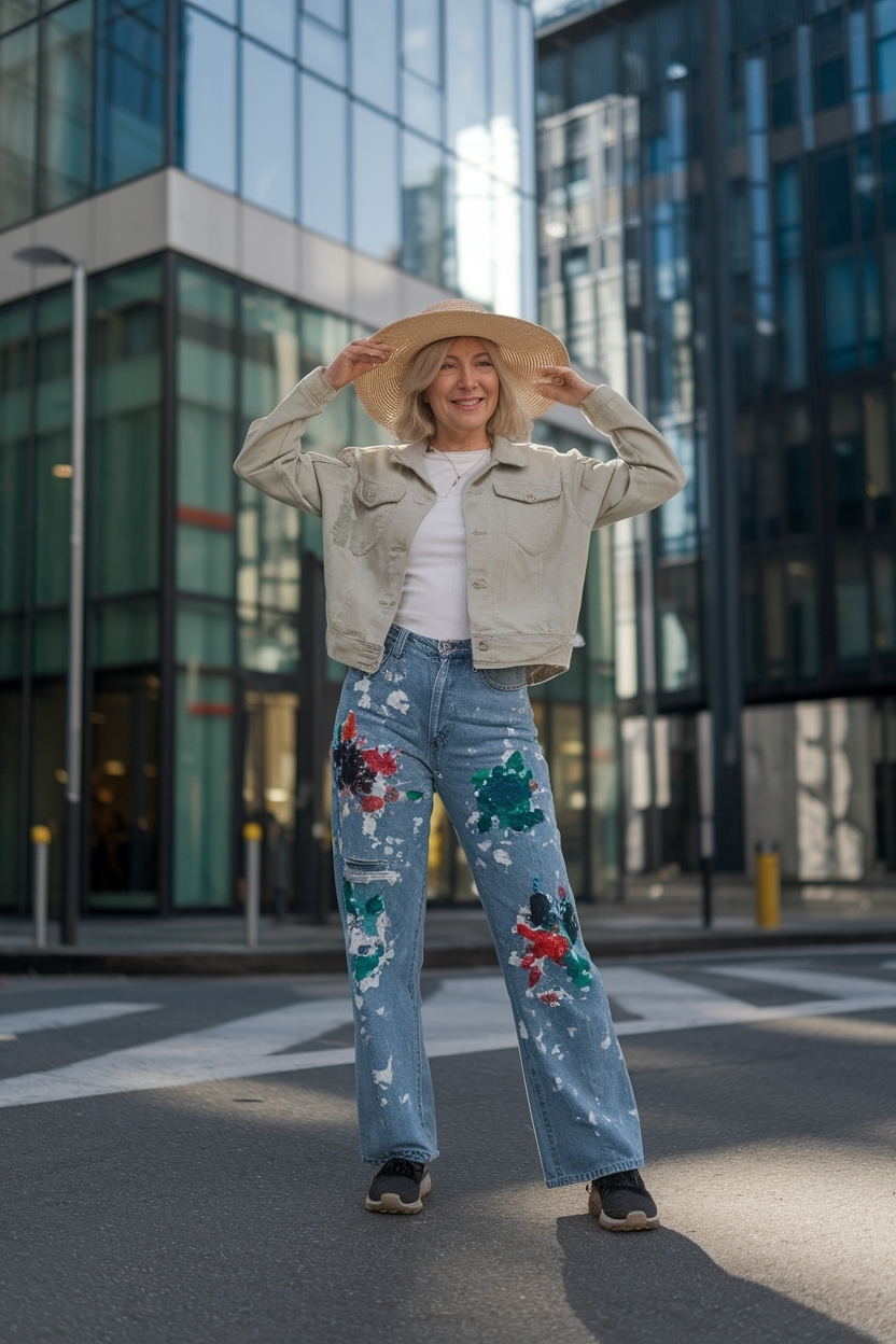 Senior Jeans Painted 2025 Ideas: Unique Designs outfit idea