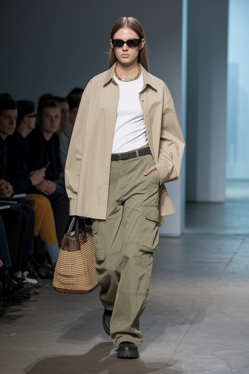 Chic Shirt and Cargo Pants Outfit Ideas for Every Occasion outfit idea