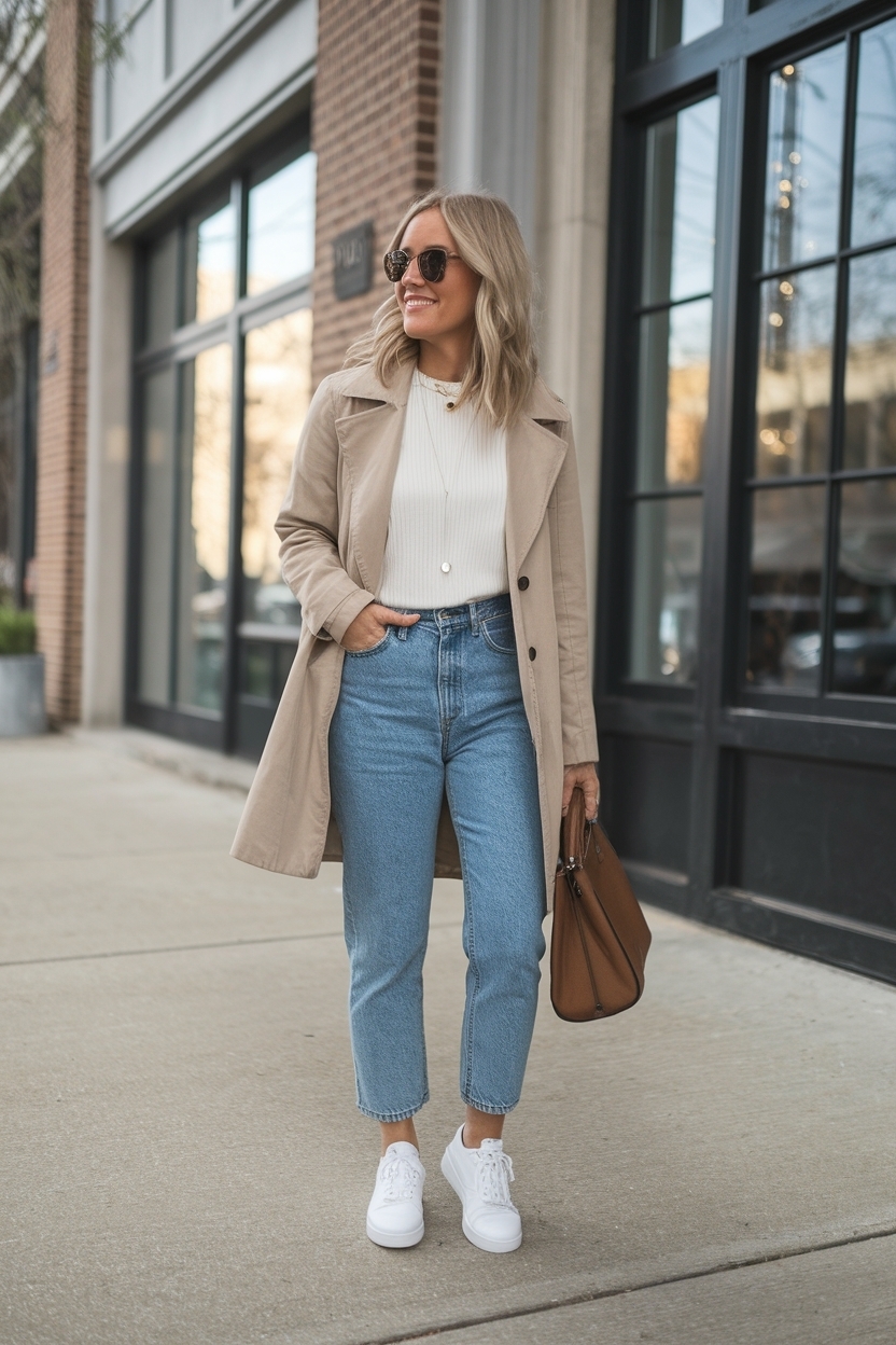 Spring Jeans Outfit Casual Styles for Everyday Wear outfit idea