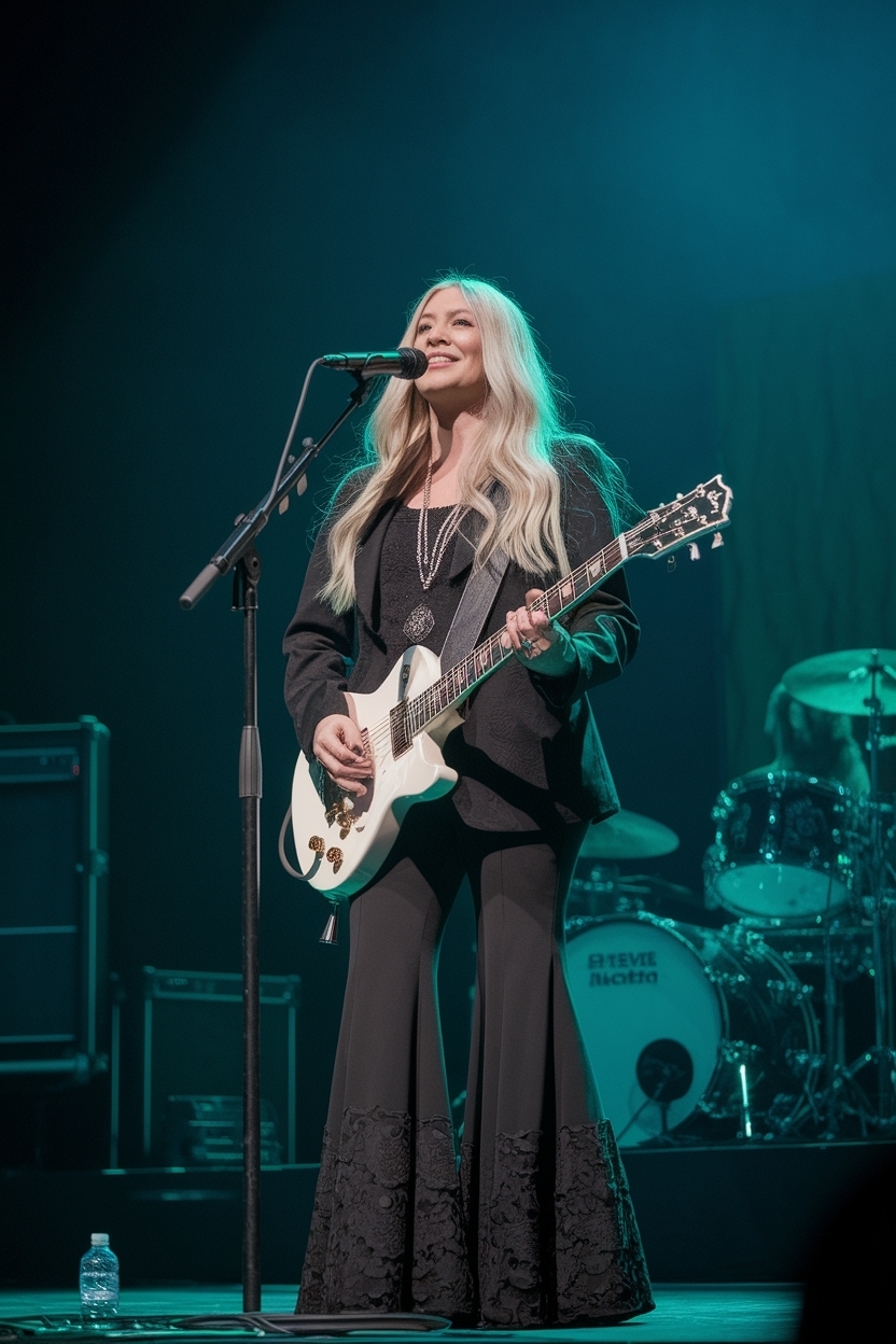 Stevie Nicks Concert Outfit Ideas for a Bohemian Vibe outfit idea