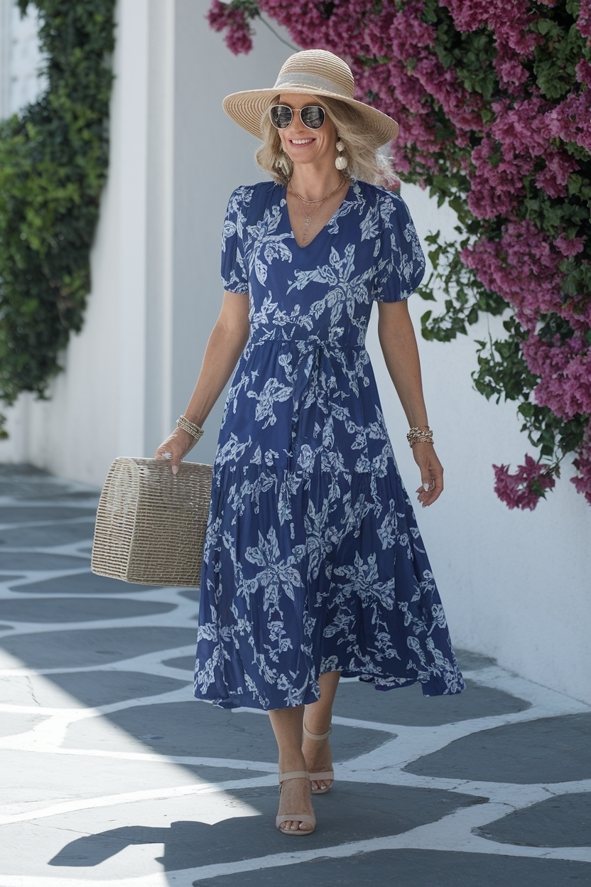 Summer Dresses for Women Over 40: Effortless Looks outfit idea