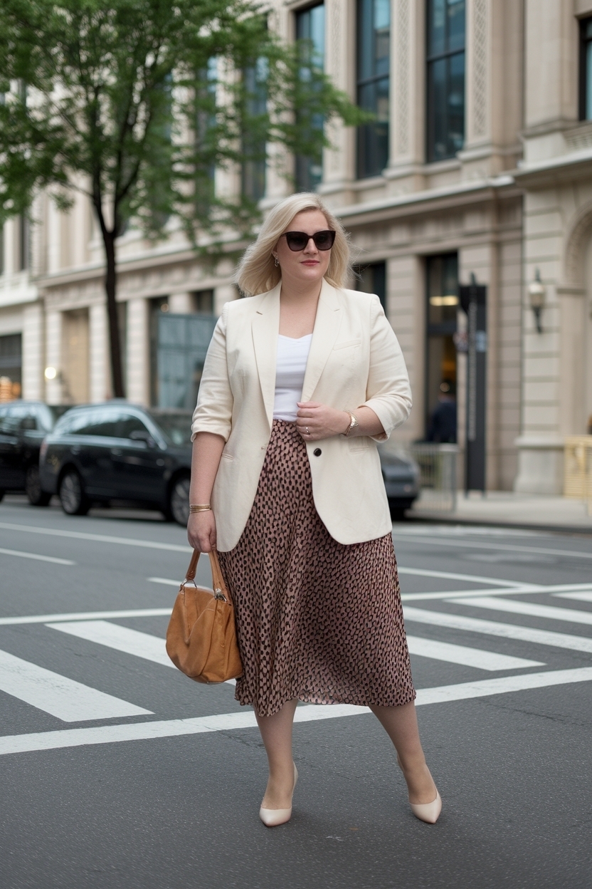 Summer Office Outfits Plus Size Women Over 40 outfit idea