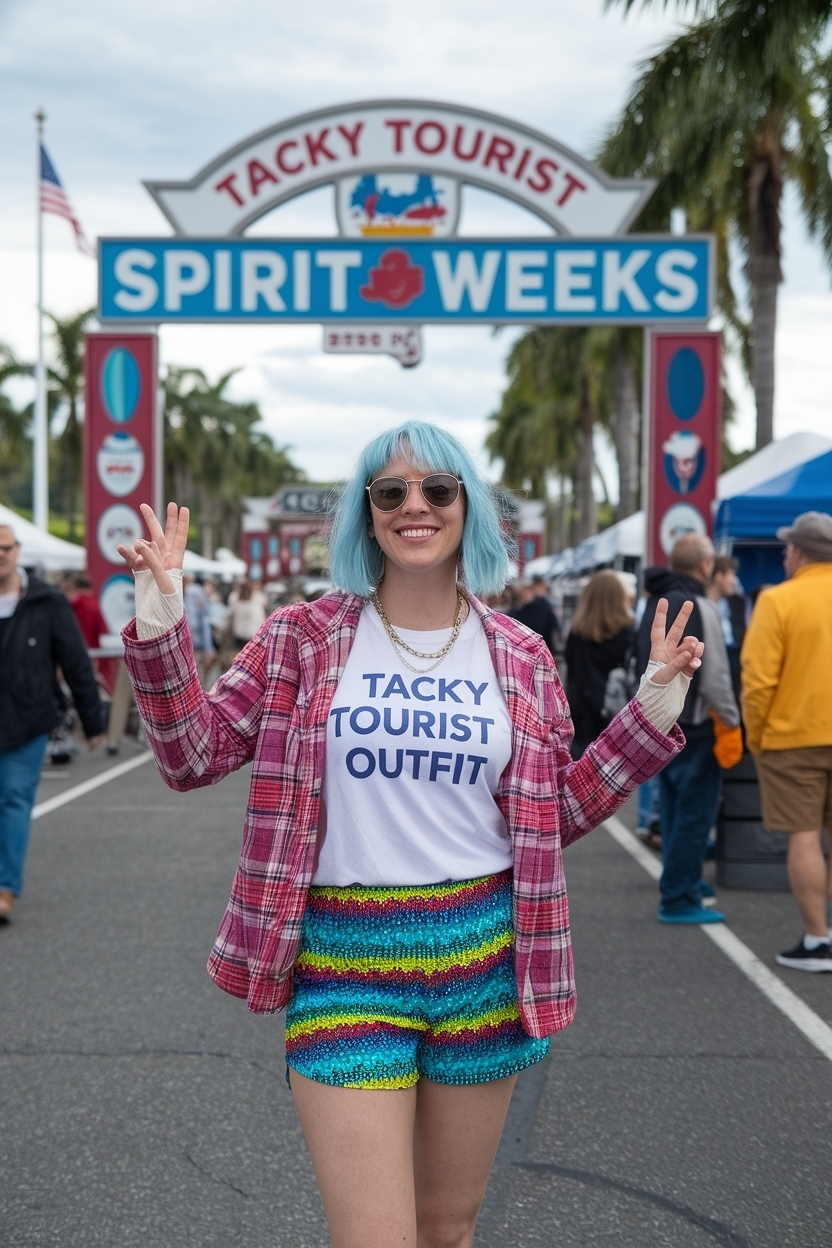 Tacky Tourist Outfit Spirit Weeks for Fun and Laughs outfit idea