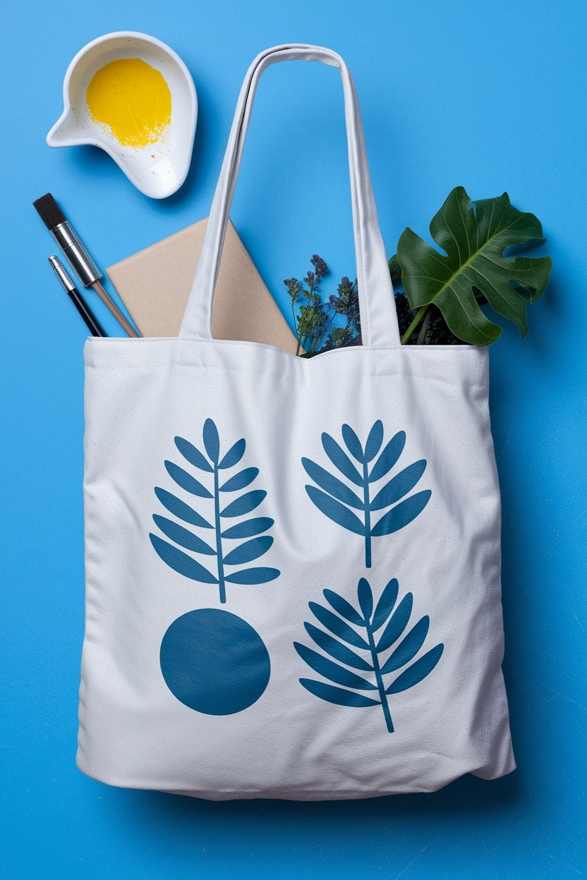 Tote Bag Painting Ideas Easy for Quick Crafting Fun outfit idea