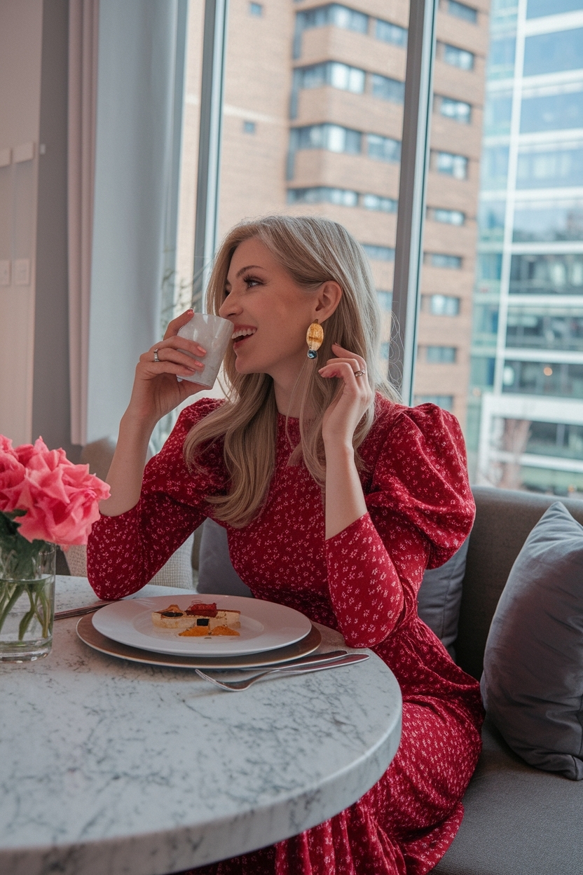 Valentines Day Dinner Outfits for Women: Romantic Styles outfit idea