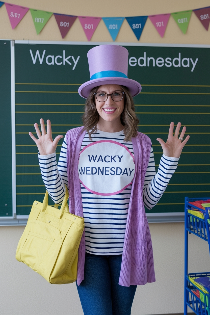 Wacky Wednesday Outfit for Teachers: Fun and Creative Options outfit idea