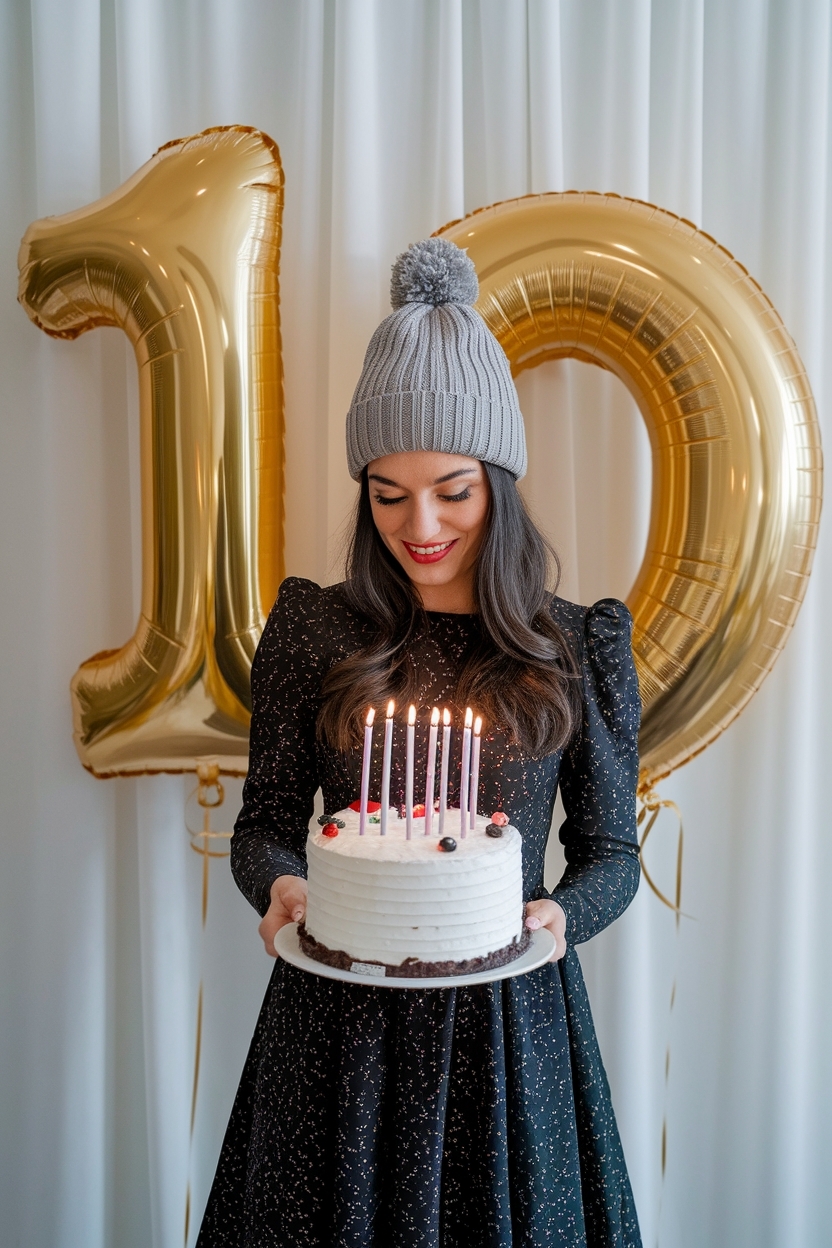 Winter Birthday Dress Women: Chic Selections outfit idea