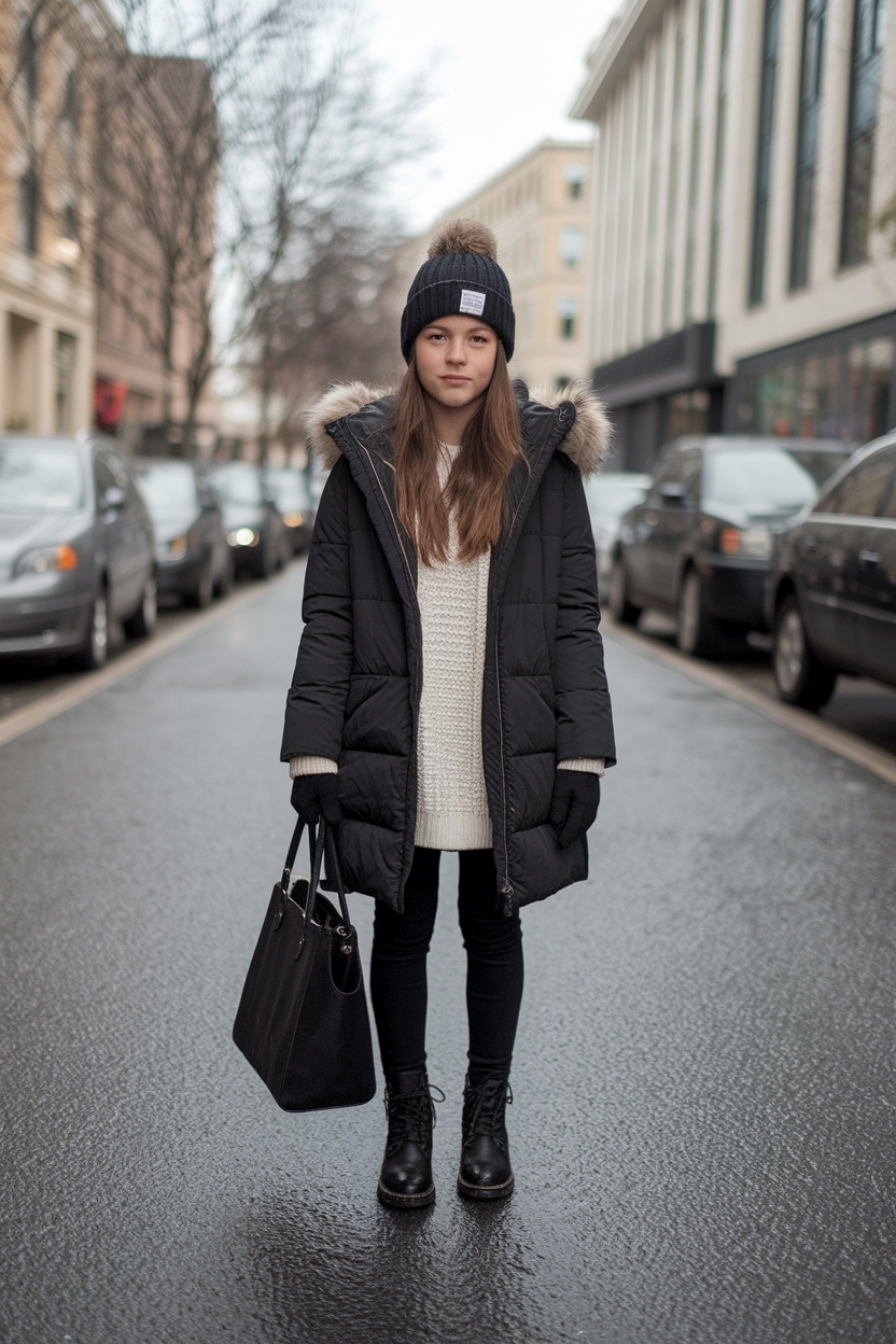 Winter Black Girls Outfit Ideas: Bold and Beautiful outfit idea