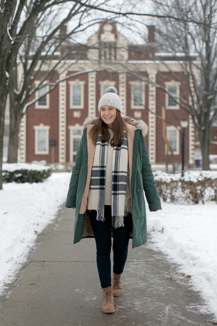 Winter Outfits College Student: Essential Fashion Staples outfit idea