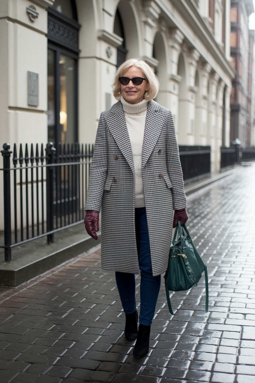 Winter Outfits Women Over 40 Over 50 to Stay Cozy outfit idea