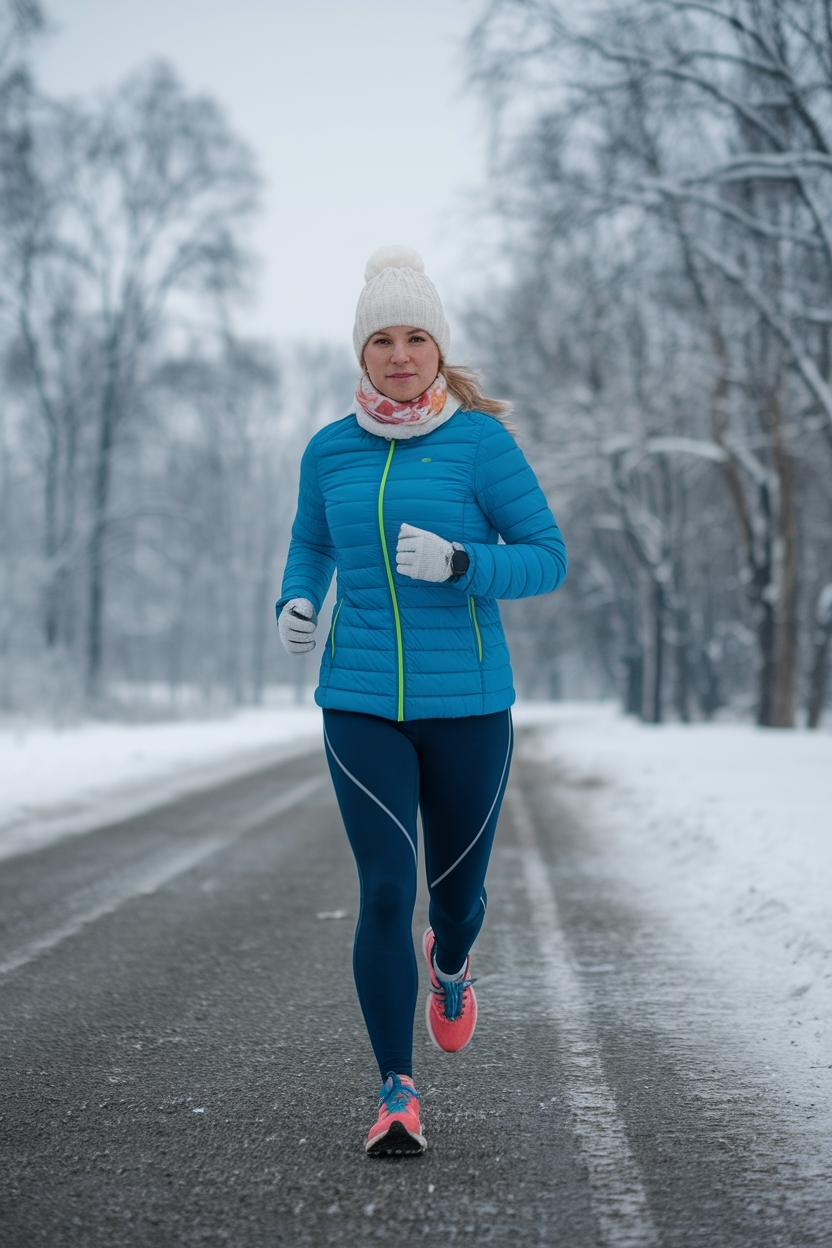 Winter Running Outfit Cold Weather: Stay Warm and Stylish outfit idea