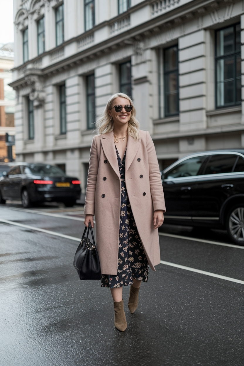 Winter to Spring Transition Outfits: Layering Made Easy outfit idea