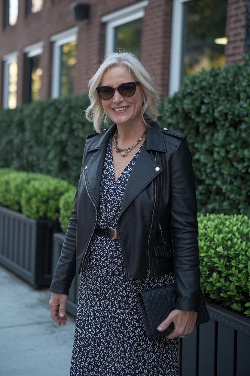 Fab Women Over 40 Night Out Outfit Ideas to Shine outfit idea