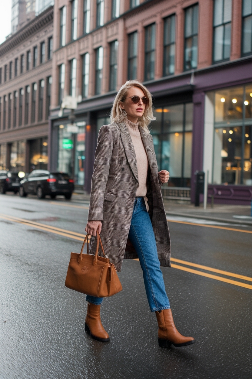 Work Boots for Women Outfits That Are Chic outfit idea