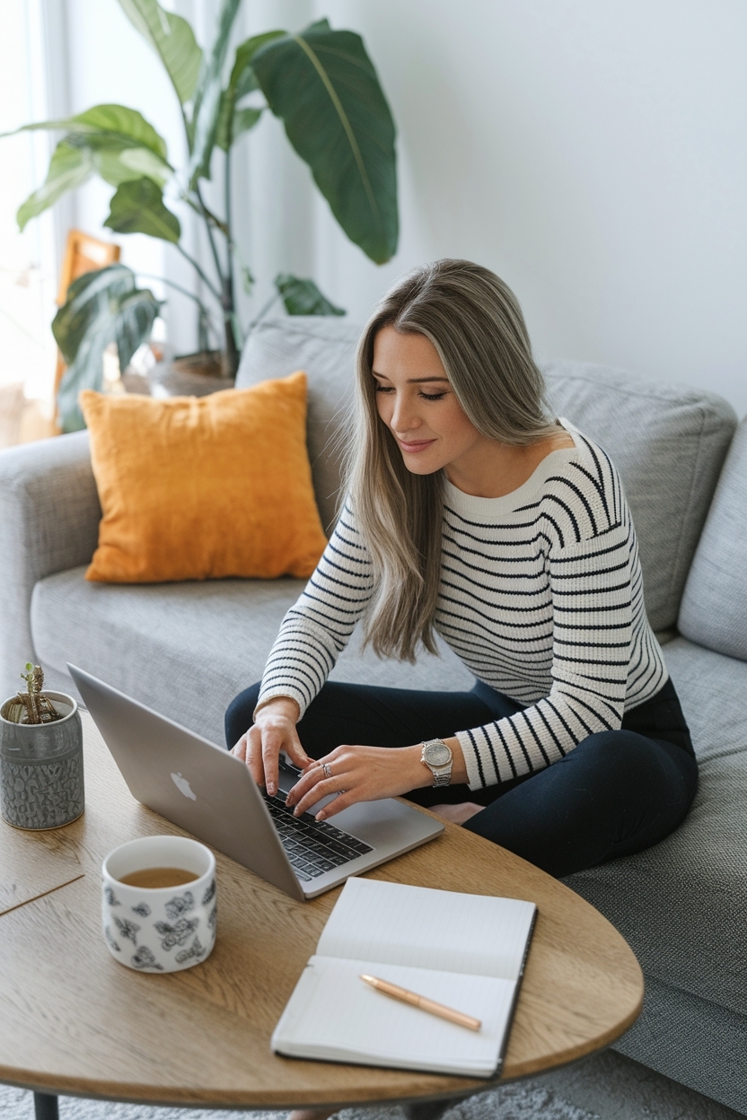 Work From Home Outfits Women: Comfort Meets Style outfit idea