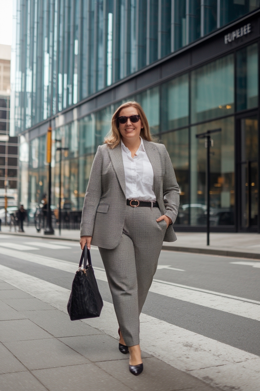 Work Outfits Women Office Over 40 Plus S: Flattering Styles outfit idea