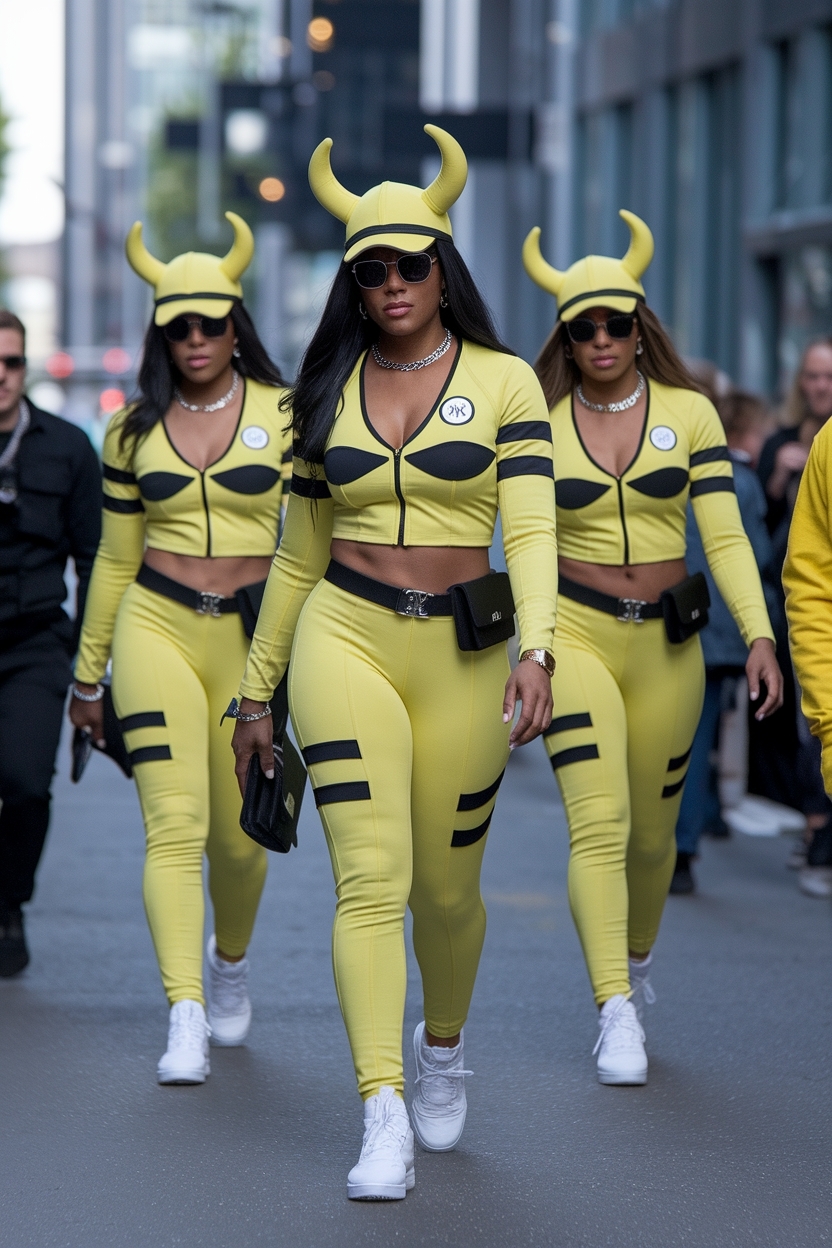 Yellow Baddie Outfits Black Women: Bright and Bold Choices outfit idea